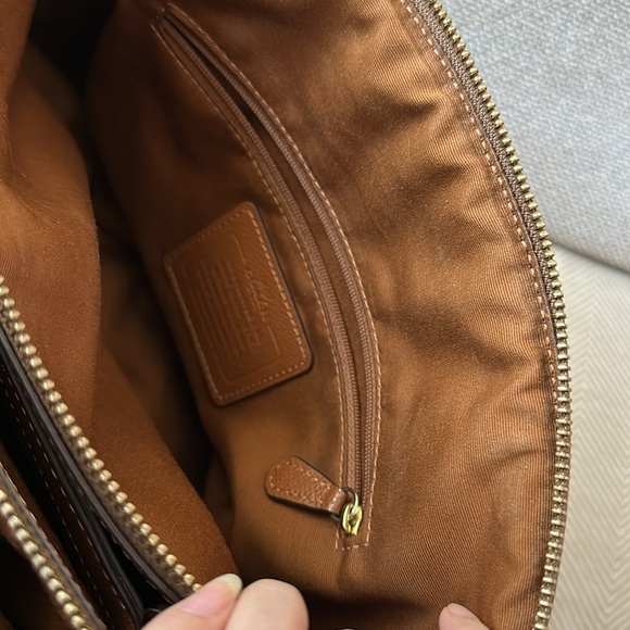 Coach Christy Brown Signature Tote Bag EUC -some flaws - Picture 9 of 17